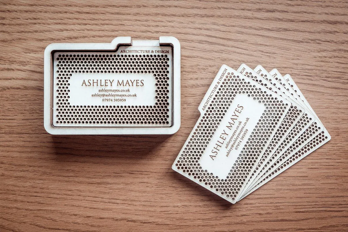 laser cut board cards business cards name cards